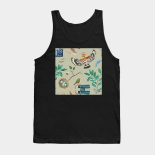 Birds birding birder bird watching enthusiasts Tank Top